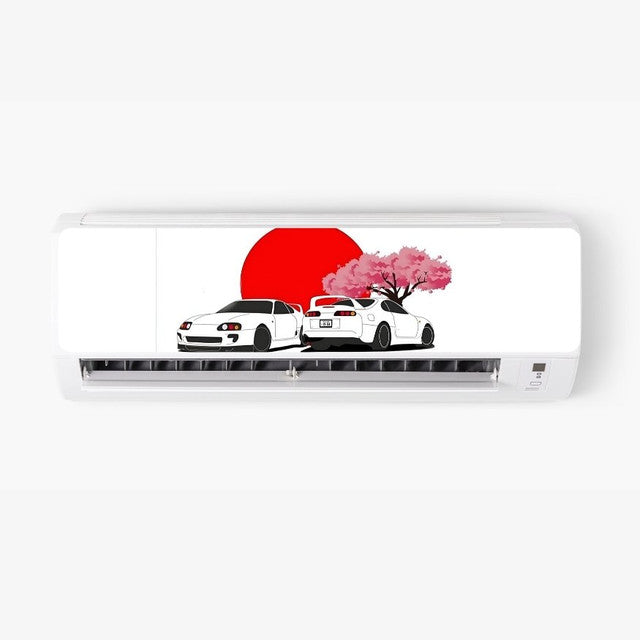 Tokyo Drift AC Sticker - Split AC Decal | Air Conditioner Skin Sticker