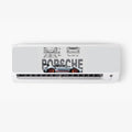Porchse AC Sticker - Split AC Decal | Air Conditioner Skin Sticker