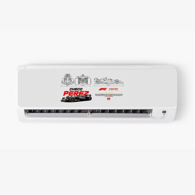 Perez AC Sticker - Split AC Decal | Air Conditioner Skin Sticker