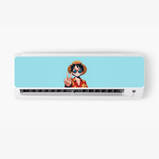 Luffy AC Sticker - Split AC Decal | Air Conditioner Skin Sticker