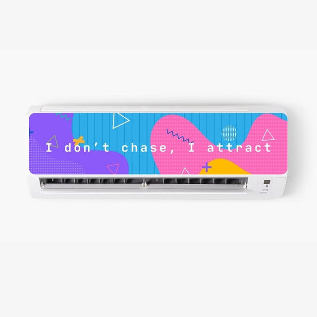 Manifest AC Sticker - Split AC Decal | Air Conditioner Skin Sticker