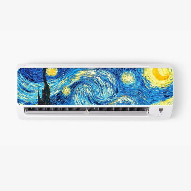 Blue Sky AC Sticker - Split AC Decal | Air Conditioner Skin Sticker