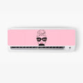 Girl Boss AC Sticker - Split AC Decal | Air Conditioner Skin Sticker
