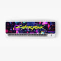 Cyber Punk AC Sticker - Split AC Decal | Air Conditioner Skin Sticker
