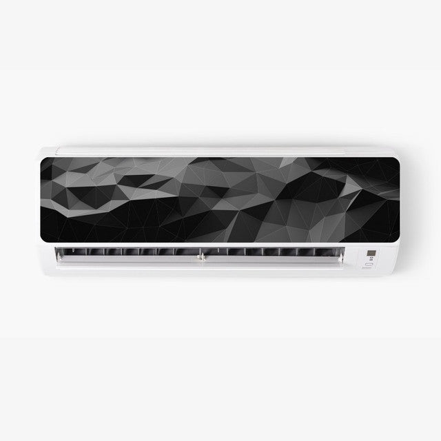 Black Prism AC Sticker - Split AC Decal | Air Conditioner Skin Sticker