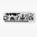 Skulls AC Sticker - Split AC Decal | Air Conditioner Skin Sticker