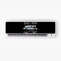 Amg GT Black AC Sticker - Split AC Decal | Air Conditioner Skin Sticker