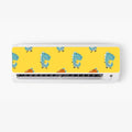 Dino AC Sticker - Split AC Decal | Air Conditioner Skin Sticker