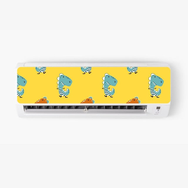 Dino AC Sticker - Split AC Decal | Air Conditioner Skin Sticker