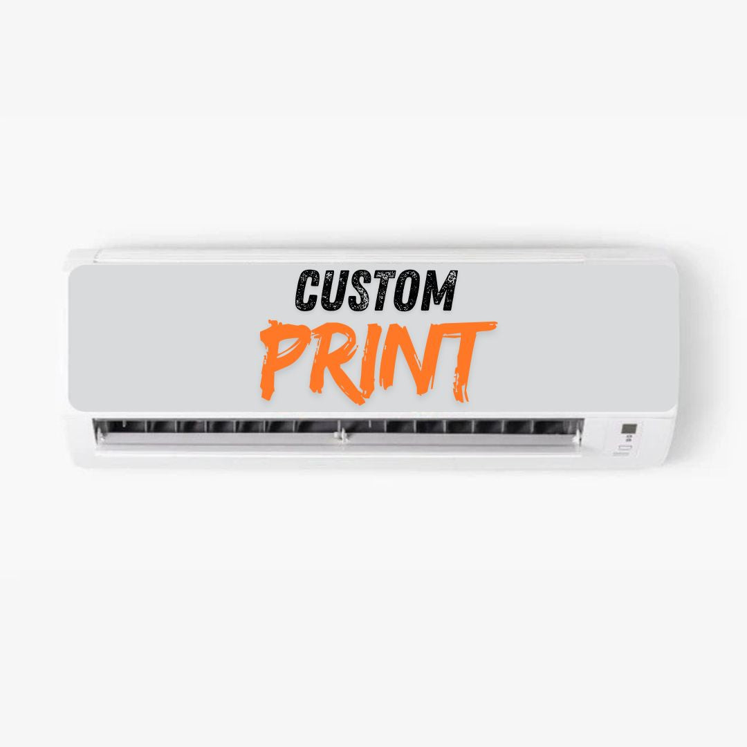 Custom Design AC Sticker - Split AC Decal | Air Conditioner Skin Sticker