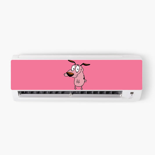 Courage the Cowardly Dog AC sticker